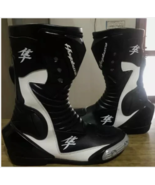 Suzuki Hayabusa Cowhide Motorbike Leather boots Ce Approved  - $2,790.00 MXN