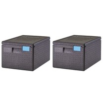 Cambro, Black EPP180SW110 Cam GoBox Top-Loader Food Pan Carrier, (Pack o... - $216.99