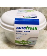 Sure Fresh Small Round 2.44Cup/19.5floz/Removable Ice Pack-Read Dir. Bef... - $250.78 MXN