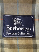Burberry Prorsum Gray Cotton Double Breast Trench Coat Wool Liner 42R 52... - $799.99