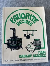 Favorite Recipes From Ruralite Readers Woman Tribute From 1954-1976 Vintage - £12.46 GBP