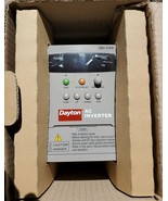 Dayton 1KBP9 AC Inverter Drive - 3 Phase 100-230 VAC 0.25 HP 1.6 Amps 50... - £501.94 GBP