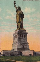 Statue of Liberty New York Harbor NY Postcard C30 - £2.36 GBP