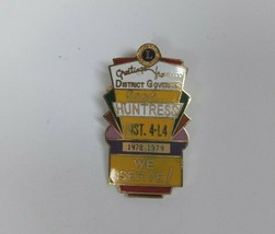 Vintage1978-1979 Lions Club Greetings From Jack Huntress District 414 La... - $6.44