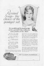 1927 Resinol Soap For Women 2 Vintage Print Ads - £1.98 GBP