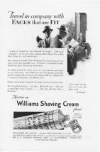 1927 Williams Shaving Cream  2 Vintage Print Ads - £2.00 GBP