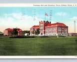 Voorhees hall and Dormitory Huron College South Dakota SD Linen Postcard M5 - $2.92