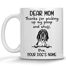 Personalized English Pointer Coffee Mug, Custom Dog Name, Customized Gif... - $14.95