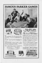 1927 Parker Brothers Knapp Electric Games 2 Vintage Ads - £2.37 GBP