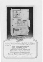 1927 Seeger and Frigidaire Refrigerators 2 Vintage Ads - $3.00