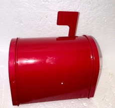 Red Mailbox Gift Box Red Metal Mailbox Opens Flag Goes Up Valentine&#39;s Day - £10.50 GBP