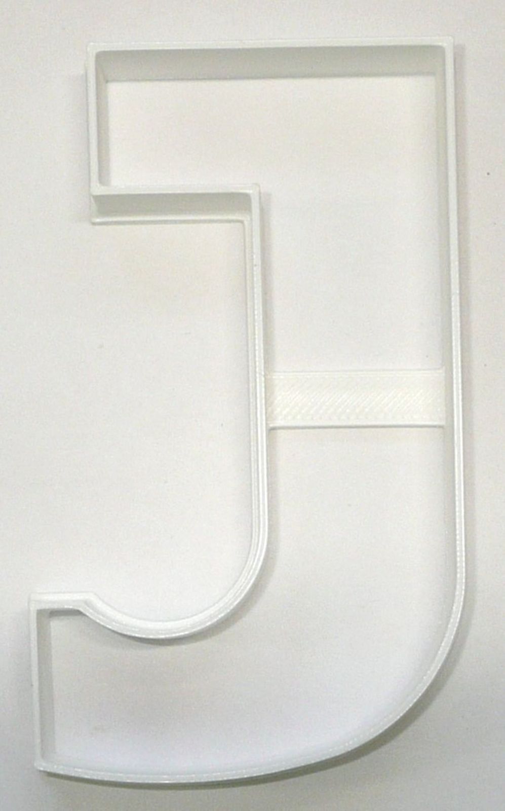 Letter J 4 Inch Uppercase Capital Block Font Cookie Cutter USA PR4223