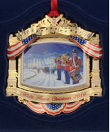 2010 White House Historical Association Christmas Ornament Music Army Navy - £7.42 GBP