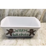 Royal Norfolk Ceramic Mini Loaf-“Warm Wishes”-Baking-Oven Safe - £11.58 GBP