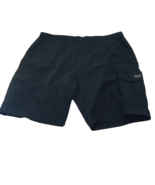 Vtg Y2K Wrangler Shorts Mens Size 44 Black Cargo Casual Comfort Style - $35.01 CAD