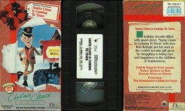 Santa Claus Is Coming To Town Fred Astaire Vhs Fhe Video Tested - £7.97 GBP