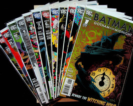 Batman: Gotham After Midnight #1-12 (Jul 2008-Jun 2009, DC) - Comic Set of 12-NM - £30.90 GBP