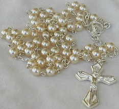 White small pearls Rosary - $25.00