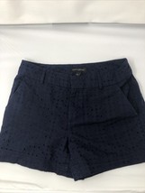 Banana Republic Women’s Shoets Size 4 Navy Side Pockets - $12.03