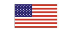 4&quot; us flag 50 star bumper sticker decal usa made - £21.57 GBP