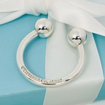Tiffany &amp; Co Horseshoe Key Ring Chain Keyring Keychain in Sterling Silver - £75.11 GBP