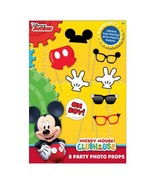 Mickey Mouse Photo Booth Props Birthday Party Supplies 8 Piece New - $9.64 CAD