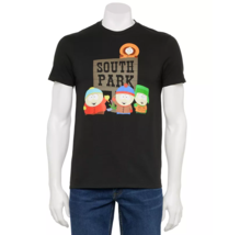 South Park Men&#39;s T Shirt Kenny Cartman Stan Kyle Hanky Black 2XL New W Tags - $17.81