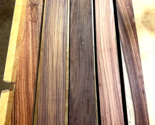 4 PIECES BEAUTIFUL PIECES KILN DRIED BOLIVIAN ROSEWOOD 18&quot; X 3/4&quot; WOOD L... - £39.65 GBP