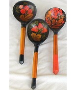 3  decorative wood spoons - €12,93 EUR