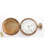 Waltham Antique Full Hunter Gold Filled Pocket Watch Gr 610 Size 16 7 Jewel - $9,568.89 MXN
