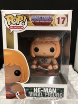 Funko Pop Masters Of The Universe He-Man #17 Vaulted Minor Box Damage Hard Stack - £136.30 GBP