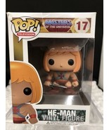 Funko Pop Masters Of The Universe He-Man #17 Vaulted Minor Box Damage Ha... - £134.71 GBP