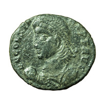 Roman Coin Constans Follis AE21mm Bust / Captive Hut Tree 04261 - £27.08 GBP