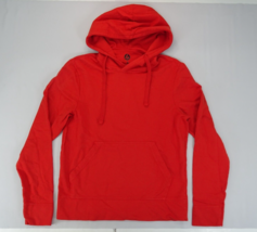 American Giant Hoodie Sweatshirt Mens Small Orange Red USA Pullover Draw... - £26.53 GBP