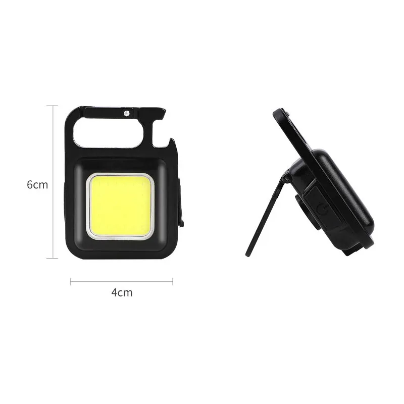Sporting Mini LED Flashlight Work Light Portable Pocket Flashlight Keychains USB - £23.45 GBP