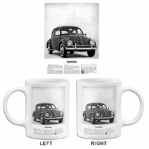 1960 vw beetle   lemon   promotional advertisng poster small mug thumb200