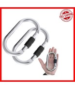 Heavy Duty Carabiner Clips - 5600lbs Strength, 2-Pack for Outdoor Advent... - $34.42 CAD