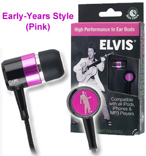 High Performance Elvis Ear Buds ( Pink Early Years )