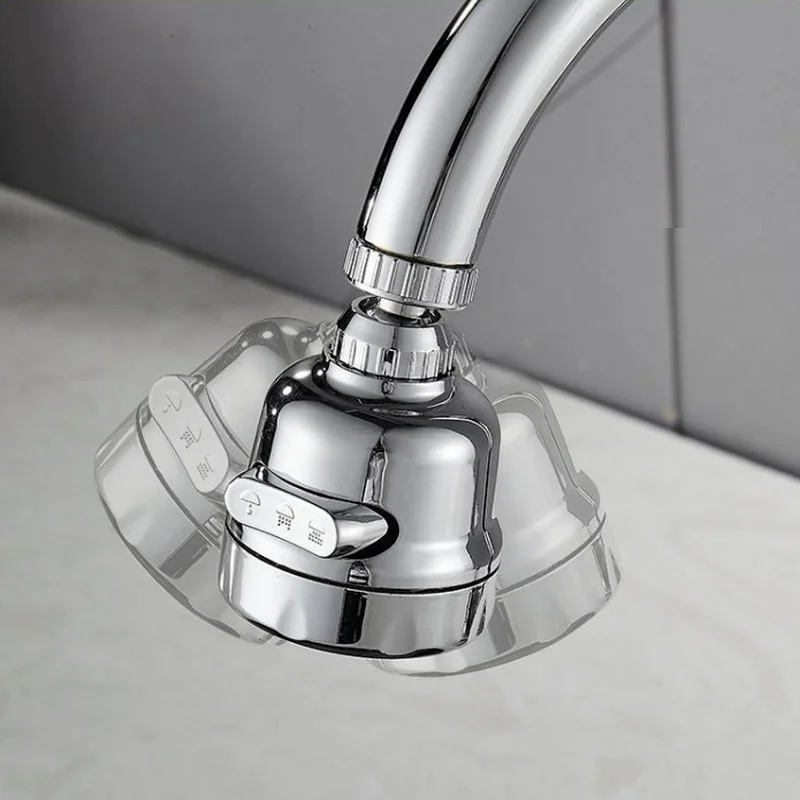 Faucet adapter aerator shower head pressure home water saving bubbler splash filter tap thumb200