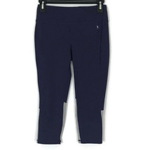 Danskin Womens Yoga Pants Size XS 0/2 Fitted Purple Gray Pocket - $20.47