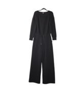 Spanx Airessentials Womens Large Long Sleeve Jumpsuit Black Off Shoulder... - £64.76 GBP