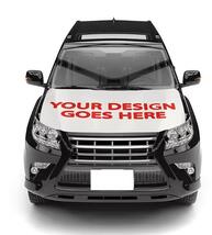 Custom Car Hood Cover Personalized For SUV Truck Full Graphic 120X160CM - $48.00