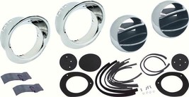 1967 1968 67-68 Chevy Pontiac Dash Air Astro Ventilation Chrome Vent Kit - £115.59 GBP