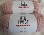 Big Twist Value lot of 2 Light Rose Dye Lot 645506 - £8.02 GBP