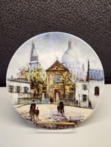 Louis Dali L&#39;Eglise Saint- Pierre et le Sacre-Coeur de Montmartre Plate Limoges - £5.63 GBP