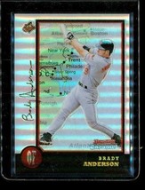 Vintage 1998 Bowman Chrome Refractor Baseball Card #272 Brady Anderson Orioles - £9.91 GBP