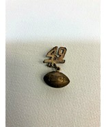 Vintage Football 49 Hanging Pin, 1.125&quot;, Good Used Condition - $9.79