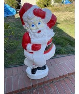 Lg 43&quot; Union Products Santa Claus Looking at list Plastic Blow Mold  Works - €152,84 EUR