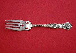 Yetive by Mount Vernon Sterling Silver Salad Fork with Fleur de lis Piercing 6&quot; - £100.46 GBP