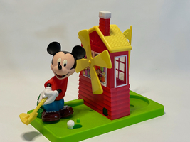 Mickey Mouse Golfing Action Gumball Machine (no box) - $9.00